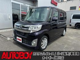 タント　カスタム X SA 4WD　プッシュスタート 片側パワースライドドア 横滑り防止 社外ナビ バックカメラ フルセグTV　Bluetooth LEDヘッドライト ステアリングスイッチ オートヘッドライト ピラーレス　ETC 660