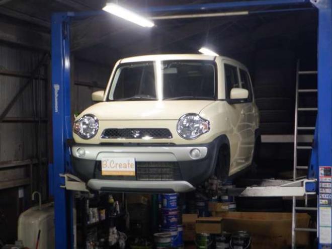 ハスラーG 4WD　本州仕入・修復歴なし・後期型・ナビ・TV・B/T・Bカメラ・レーダーブレーキサポート・シートヒーター・スマートキー・プッシュスタート・ライトレベライザー・オートエアコン・ 660