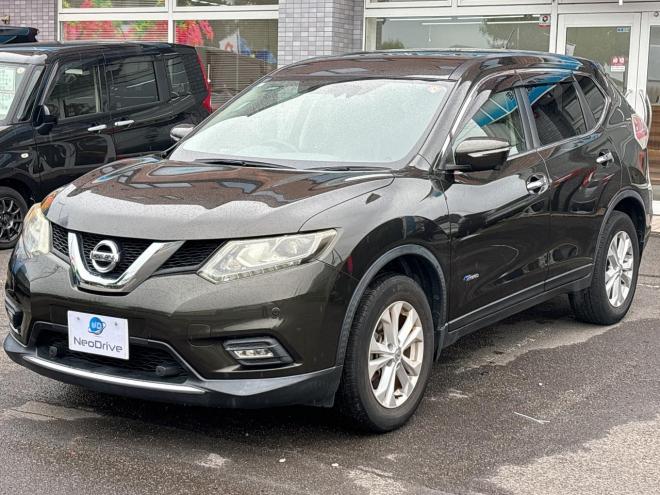 エクストレイル2.0 20XハイブリッドEブレーキPKG 4WD　ローンが不安な方＜優遇ローン＞本州仕入 寒冷地仕様 　純正ナビ　フルセグ 4WD 2000 5Dr