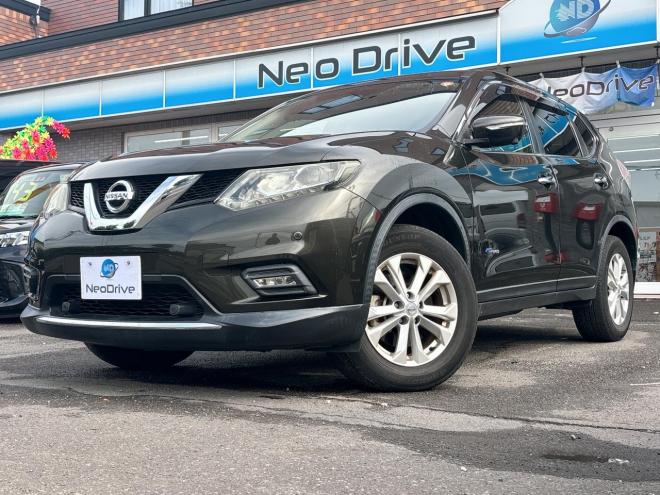 エクストレイル2.0 20XハイブリッドEブレーキPKG 4WD　ローンが不安な方＜優遇ローン＞本州仕入 寒冷地仕様 　純正ナビ　フルセグ 4WD 2000 5Dr