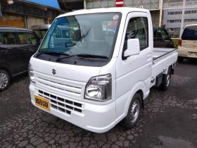 キャリー　ＫＣエアコン・パワステ パートタイム４ＷＤ　ＡＢＳ　オートマチック　エアコン　パワステ　ＣＤ　夏冬タイヤ付　荷台マット　ゲートプロテクター　車検令和１０年７月 4WD 660 2Dr