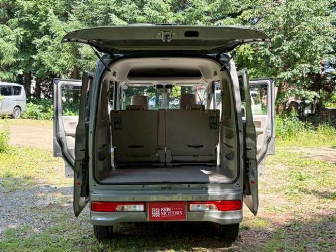 エブリイワゴン PZターボスペシャル 4WD　ディスプレイモニター　バックカメラ　両側パワスラ　エンジンスターターブレーキサポート　スペアキー 660