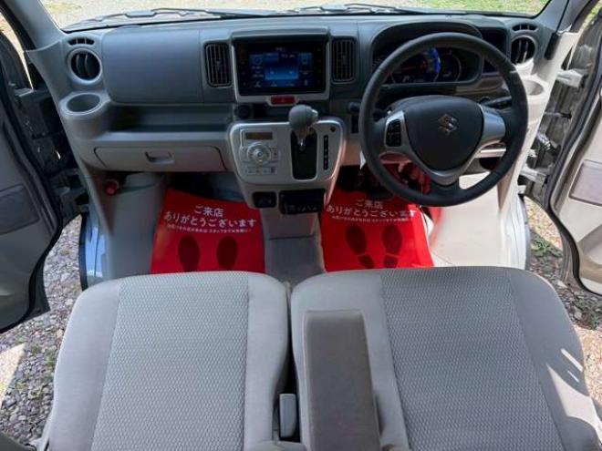 エブリイワゴン PZターボスペシャル 4WD　ディスプレイモニター　バックカメラ　両側パワスラ　エンジンスターターブレーキサポート　スペアキー 660