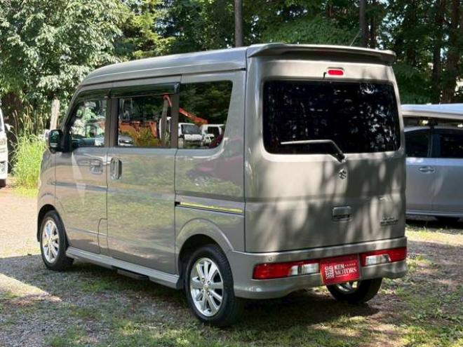 エブリイワゴン PZターボスペシャル 4WD　ディスプレイモニター　バックカメラ　両側パワスラ　エンジンスターターブレーキサポート　スペアキー 660