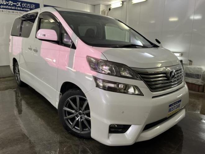 ヴェルファイア２．４Ｚ　寒冷地仕様　禁煙車　リアフリップダウンモニター　ＳＭＡＣＫ１８インチＡＷ　社外１６ＡＷ＋スタッドレスタイヤ付　パワースライドドア　純正ＨＤＤナビ　地デジ　ＤＶＤ再生　Ｂｌｕｅｔｏｏｔｈ　バックカメラ 4WD 2400 5Dr