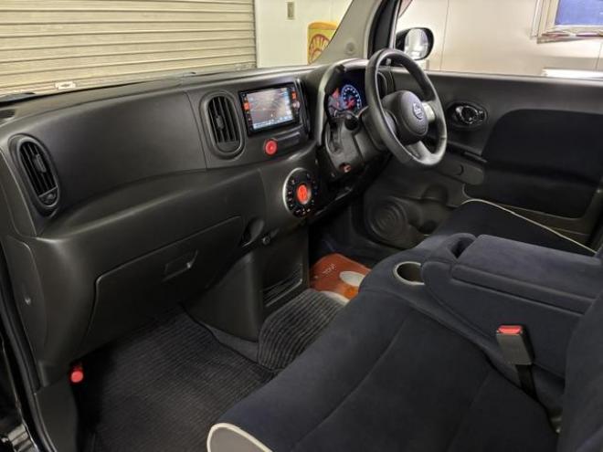 キューブ１５Ｘ　Ｆｏｕｒ　インディゴ＋プラズマ　ワンオーナー　禁煙車　Ｂｌｕｅｔｏｏｔｈ　純正ナビ　地デジ　ＤＶＤ再生　バックカメラ　インテリジェントキー　純正１５インチＡＷ　スタッドレスタイヤ付　ドライブレコーダー　純正ドアバイザー　ＥＴＣ 4WD 1500 5Dr