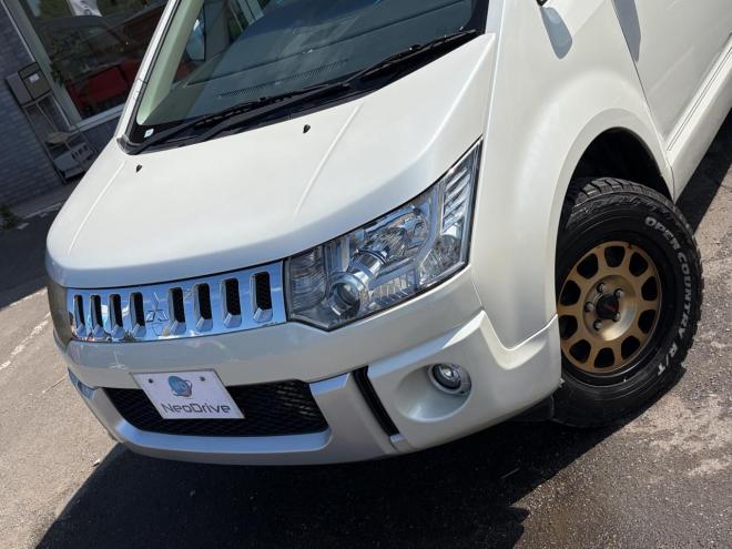 デリカD5 2.2DT Dパワーパッケージ 4WD ローンが不安な方＜優遇ローン＞ 本州仕入 寒冷地仕様 ナビ　後席モニター 4WD 2300 5Dr