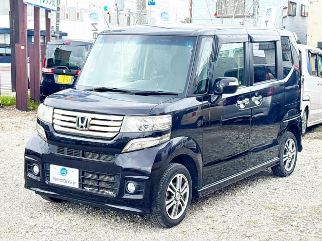 N-BOX660カスタムG Lパッケージ 4WD　ローンが不安な方＜優遇ローン＞1年保証　片側パワースライドドア 660 5Dr