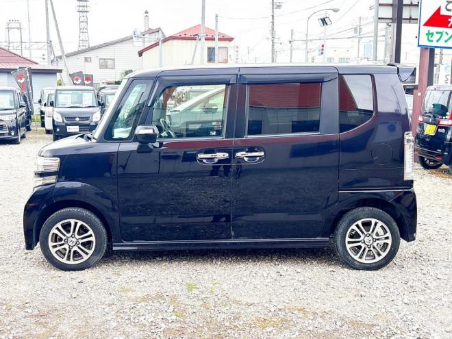N-BOX660カスタムG Lパッケージ 4WD　ローンが不安な方＜優遇ローン＞1年保証　片側パワースライドドア 660 5Dr