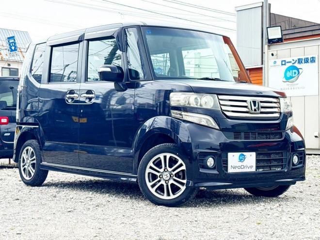 N-BOX660カスタムG Lパッケージ 4WD　ローンが不安な方＜優遇ローン＞1年保証　片側パワースライドドア 660 5Dr
