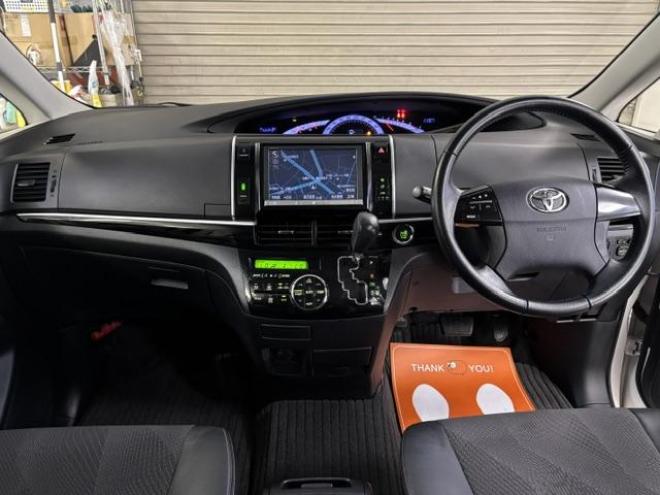 エスティマアエラス　プレミアムエディション　本州仕入　禁煙車　パワーバックドア　両側パワースライドドア　純正ナビ　地デジ　Ｂｌｕｅｔｏｏｔｈ　バックカメラ　純正ブラックハーフレザーシート　純正１８インチＡＷ　社外１６ＡＷ＋スタッドレスタイヤ付 4WD 2400 5Dr