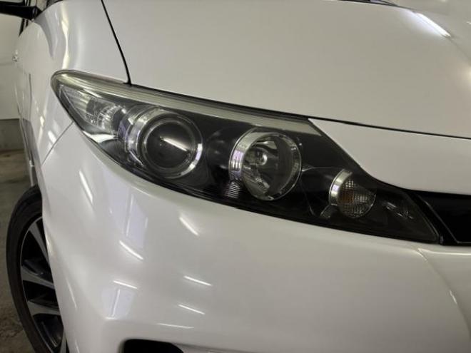 エスティマアエラス　プレミアムエディション　本州仕入　禁煙車　パワーバックドア　両側パワースライドドア　純正ナビ　地デジ　Ｂｌｕｅｔｏｏｔｈ　バックカメラ　純正ブラックハーフレザーシート　純正１８インチＡＷ　社外１６ＡＷ＋スタッドレスタイヤ付 4WD 2400 5Dr