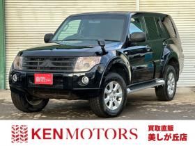 パジェロ　3.2 ロング GR ディーゼルターボ 4WD　リフトアップ(ジャオス)　パワステ　パワーウィンドウ　社外ナビ　バックカメラ　純正アルミホイール　ETC　シートヒーター　3列シート　横滑り防止装置　盗難防止装置　ABS　キーレスエントリー 3200