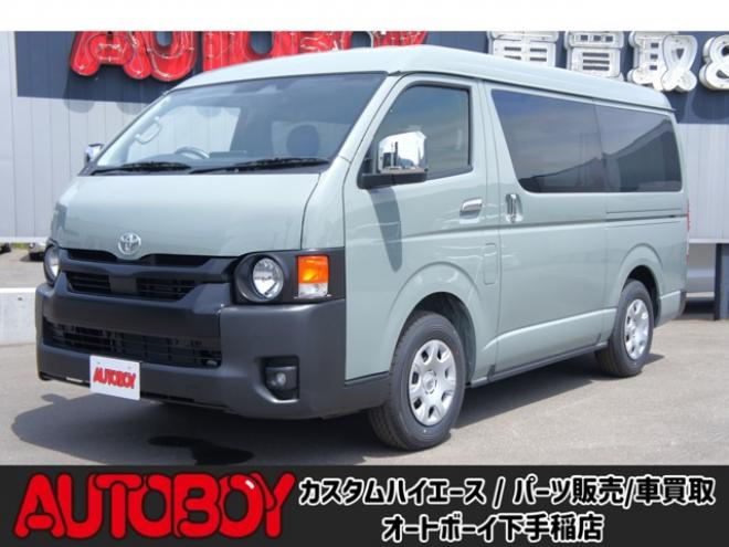 ハイエースバン2.7 スーパーGL ワイド ロング ミドルルーフ 4WD　9型/丸目フェイス/アースカラー/4WD/2.7ガソリン/ナビ付 2700