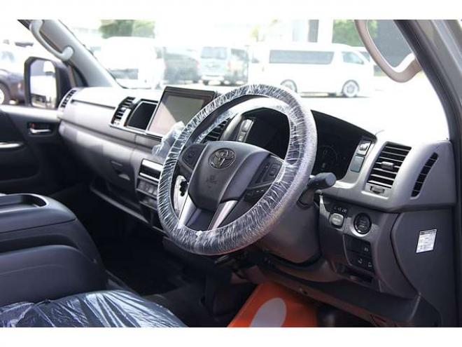 ハイエースバン2.7 スーパーGL ワイド ロング ミドルルーフ 4WD　9型/丸目フェイス/アースカラー/4WD/2.7ガソリン/ナビ付 2700