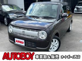ラパン　X 4WD　プッシュスタート・スマートキー・純正フルセグナビ・BT・バックカメラ・衝突軽減・横滑り防止・アイドリングストップ・オートエアコン・両席シートヒーター・ETC・HIDヘッドライト 660