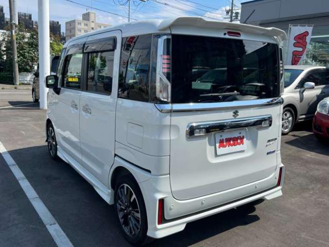 スペーシアカスタム ハイブリッド XSターボ 4WD　スマートキー・両側パワースライド・純正フルセグナビ・BT・両席シートヒーター・前後ドラレコ・ETC・バックカメラ・ヘッドアップディスプレイ・LEDヘッドライト・コーナーセンサー・純正15インチアルミ 660