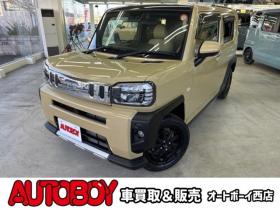 タフト　Gターボ クロム ベンチャー 4WD　スマートアシストプッシュスタート　エンジンスターター　純正オプションナビ　Bluetooth シートヒーター　追従クルコン　クラッツィオシートカバー　サンルーフ　ドライブレコーダー　新品ジオランダーマッドタイヤ 660