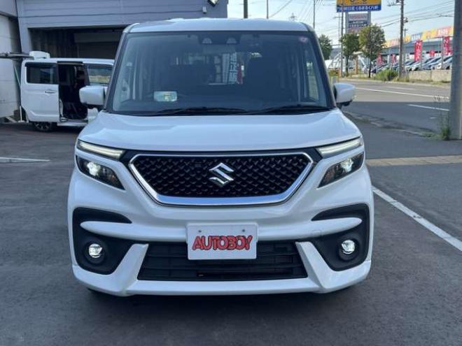 ソリオ1.2 バンディット ハイブリッド MV 4WD　スマートキー・プッシュスタート・片側パワースライド・両席シートヒーター・純正フルセグナビ・BT・前後ドラレコ・全方位カメラ・ヘッドアップディスプレイ・ウィンカーミラーライト・LEDヘッド・LEDフォグ 1200