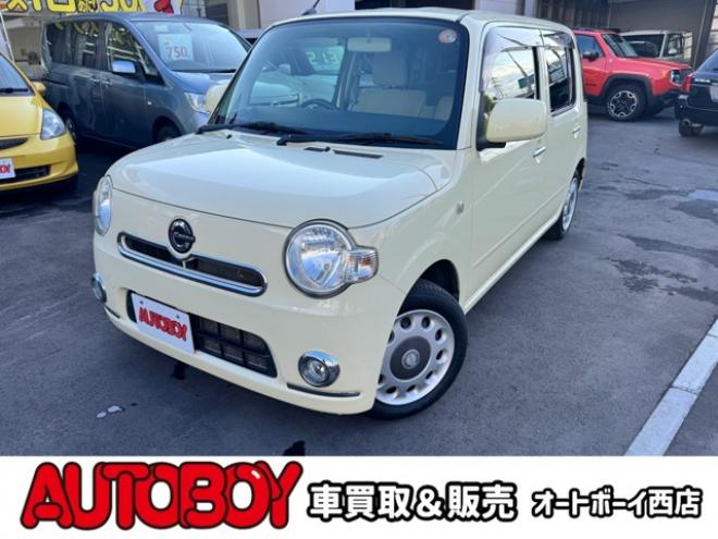 ミラココアX 4WD　インテリキー　オートエアコン　エンジンスターター　電動格納ミラー　アイドリングストップ　CD AUX 660