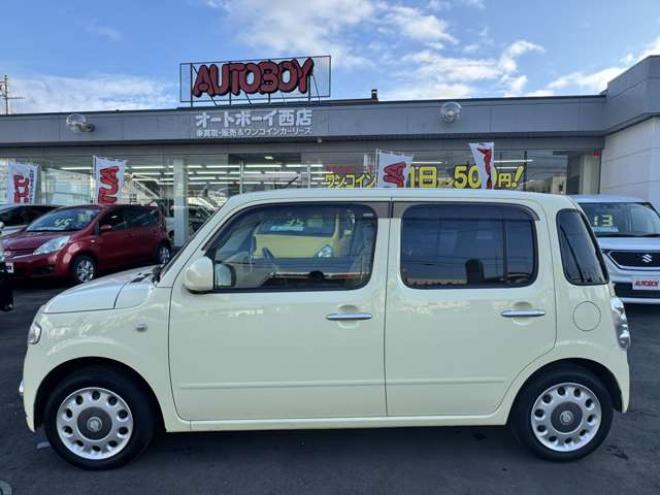 ミラココアX 4WD　インテリキー　オートエアコン　エンジンスターター　電動格納ミラー　アイドリングストップ　CD AUX 660