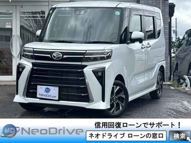 タント660カスタムX 4WD ローンが不安な方＜優遇ローン＞本州仕入　寒冷地仕様　両側パワスラ 4WD 660 5Dr
