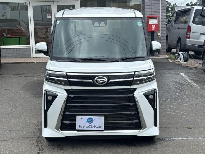 タント660カスタムX 4WD ローンが不安な方＜優遇ローン＞本州仕入　寒冷地仕様　両側パワスラ 4WD 660 5Dr