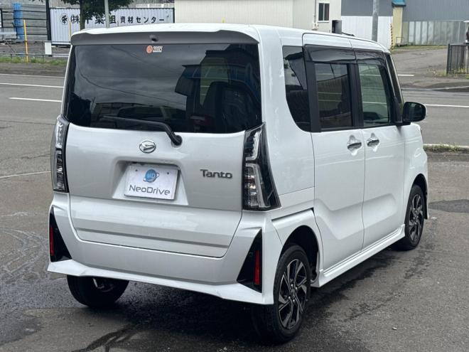 タント660カスタムX 4WD ローンが不安な方＜優遇ローン＞本州仕入　寒冷地仕様　両側パワスラ 4WD 660 5Dr