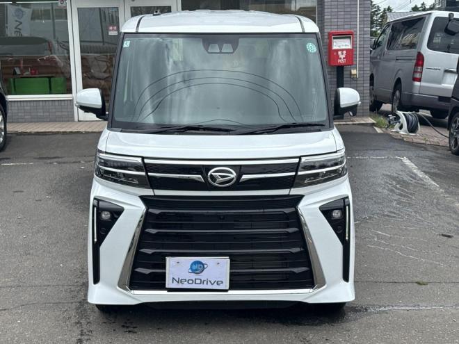タント660カスタムX 4WD ローンが不安な方＜優遇ローン＞本州仕入　寒冷地仕様　両側パワスラ 4WD 660 5Dr