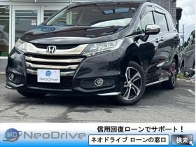 オデッセイ　2.4アブソルートEXホンダセンシング 4WD ローンが不安な方＜優遇ローン＞本州仕入　社外7インチナビ　バックカメラ 4WD 2400 5Dr