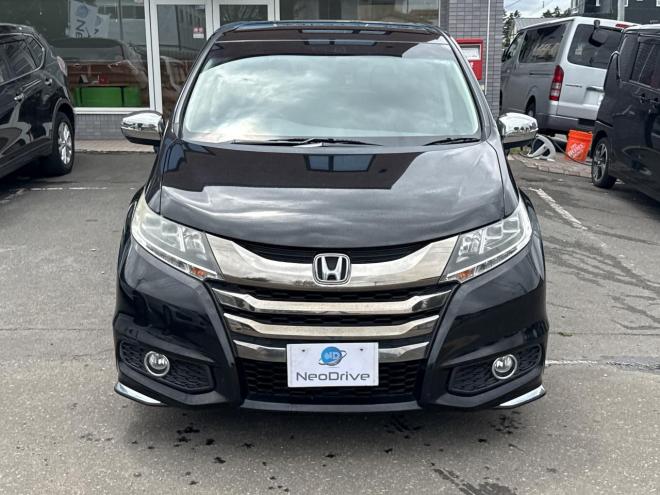 オデッセイ2.4アブソルートEXホンダセンシング 4WD ローンが不安な方＜優遇ローン＞本州仕入　社外7インチナビ　バックカメラ 4WD 2400 5Dr