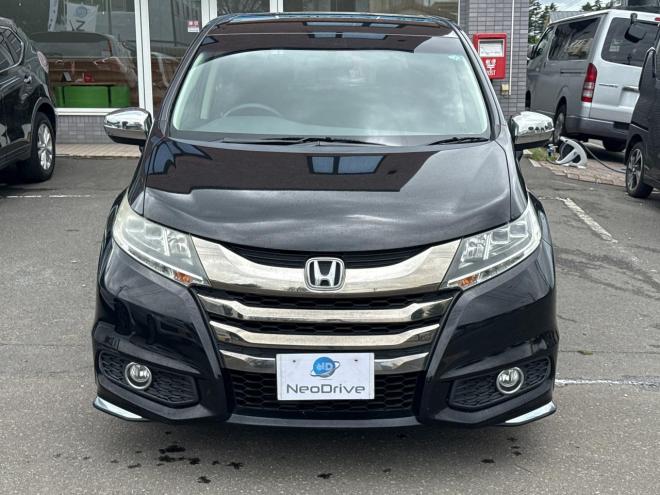 オデッセイ2.4アブソルートEXホンダセンシング 4WD ローンが不安な方＜優遇ローン＞本州仕入　社外7インチナビ　バックカメラ 4WD 2400 5Dr
