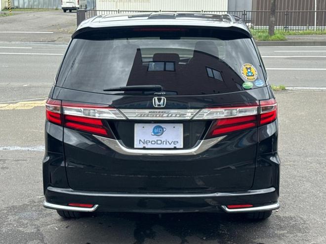 オデッセイ2.4アブソルートEXホンダセンシング 4WD ローンが不安な方＜優遇ローン＞本州仕入　社外7インチナビ　バックカメラ 4WD 2400 5Dr