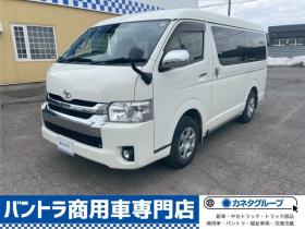 ハイエース　2.7 GL ロング ミドルルーフ 4WD　4WD　トヨタセーフティーセンス　フロントリアヒーター　左側パワースライド 2700