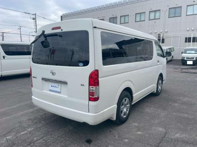 ハイエース2.7 GL ロング ミドルルーフ 4WD　4WD　トヨタセーフティーセンス　フロントリアヒーター　左側パワースライド 2700