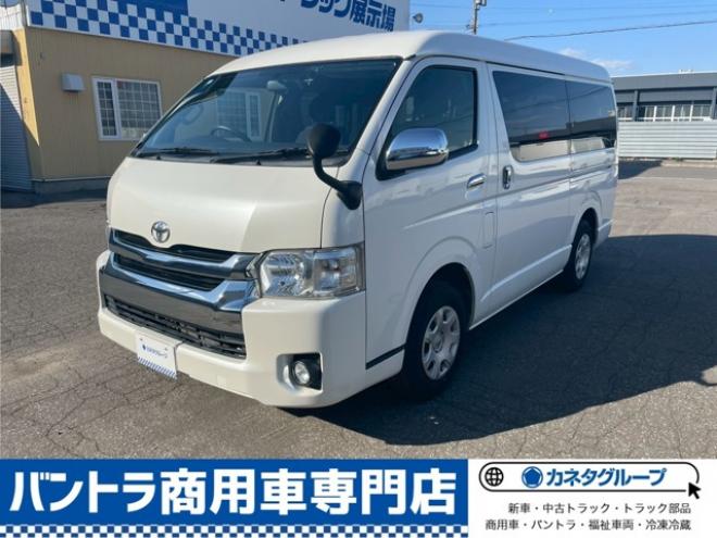 ハイエース2.7 GL ロング ミドルルーフ 4WD　4WD　アルパインナビ　ドラレコ　フォグライト　パワースライドドア 2700