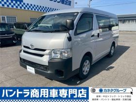 ハイエース　2.7 DX ロング ミドルルーフ 4WD　4WD　左側パワースライド　バックカメラ　リアヒーター 2700
