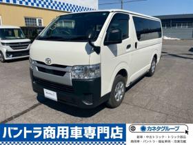 ハイエースバン　2.8 DX ロング ディーゼルターボ 4WD　4WD　トヨタセーフティーセンス　寒冷地仕様　フロントリアヒーター　両側スライドドア 2800