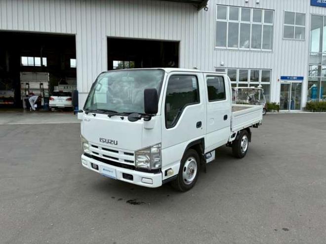エルフ平ボディ Wキャブ  TKG-NHS85A　 4WD 2990