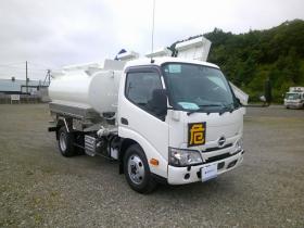 デュトロ　タンクローリー　2DG-XZU685M 新明和工業　 4WD 4000