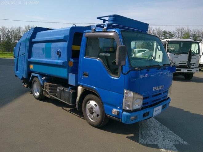 エルフ塵芥車　TDG-NKS85AN 新明和工業　 4WD 2990