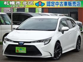 カローラ　ツーリング　1.8 ハイブリッド G-X プラス E-Four 4WD　ハイブリッド機構含保証2年/走行距離無制限　4WD　ワンオーナー セーフティセンス ディスプレイオーディオ・ナビ　バックカメラ　LEDヘッドライト　W/B純正17インチアルミホイール ミラーヒーター 6SRS スマートキー 1800