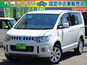デリカ　D：5 2.2 D パワーパッケージ ディーゼルターボ 4WD　本州車　保証1年/走行距離無制限　4WD　2.2ディーゼルターボ　両側パワースライドドア　パワーバックドア　8型ナビ　地デジ　バックカメラ　フロント・サイドカメラ　フリップダウンモニター　ETC 18インチアルミ 2300