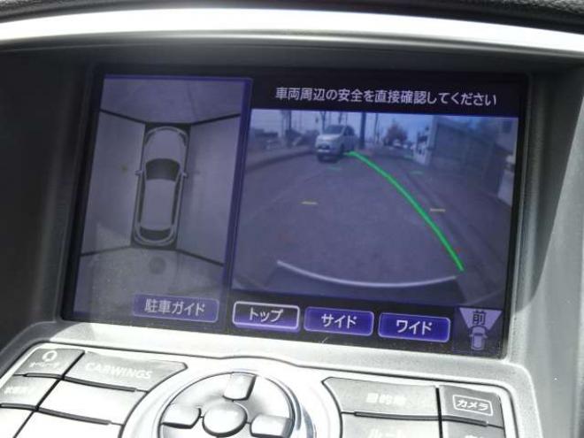 スカイラインクロスオーバー3.7 370GT FOUR タイプP 4WD　本州車　純正エアロ　メーカーナビ　地デジ　フロントカメラ　サイドカメラ　バックカメラ　BOSEサウンドシステム　黒本革シート　パワーシート　シートヒーター　ETC　プッシュスタート　ステアリングスイッチ 3700