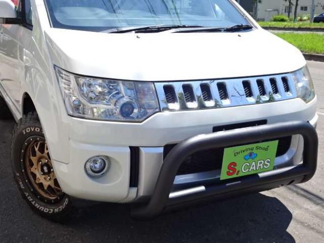 デリカD：5 2.2 D パワーパッケージ ディーゼルターボ 4WD　本州車　保証1年/走行距離無制限　4WD　ディーゼルターボ　ワンオーナー　マッドタイヤ　エクストリームJアルミ　ブルバー　両側パワースライドドア　社外ナビ　地デジ　バックカメラ　Bluetooth接続　パドルシフト 2300