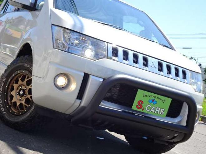デリカD：5 2.2 D パワーパッケージ ディーゼルターボ 4WD　本州車　保証1年/走行距離無制限　4WD　ディーゼルターボ　ワンオーナー　マッドタイヤ　エクストリームJアルミ　ブルバー　両側パワースライドドア　社外ナビ　地デジ　バックカメラ　Bluetooth接続　パドルシフト 2300