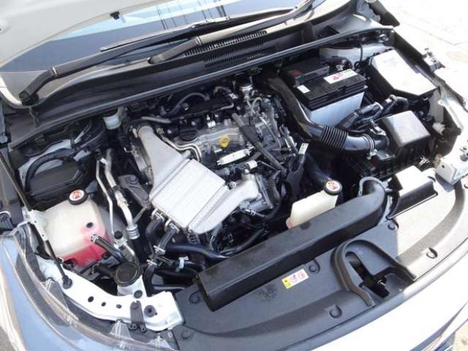 カローラスポーツ 1.2 G Z 4WD　保証1年/走行距離無制限　4WD　トヨタセーフティセンス　　TRDエアロ RAYS/VOLK RACING18AW 純正9インチナビ 地デジ バックカメラ BSM　ヘッドアップディスプレイ　ハーフレザー　ステアリングヒーター 冬タイヤ付 1200