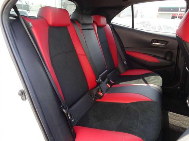 カローラスポーツ 1.2 G Z 4WD　保証1年/走行距離無制限　4WD　トヨタセーフティセンス　　TRDエアロ RAYS/VOLK RACING18AW 純正9インチナビ 地デジ バックカメラ BSM　ヘッドアップディスプレイ　ハーフレザー　ステアリングヒーター 冬タイヤ付 1200