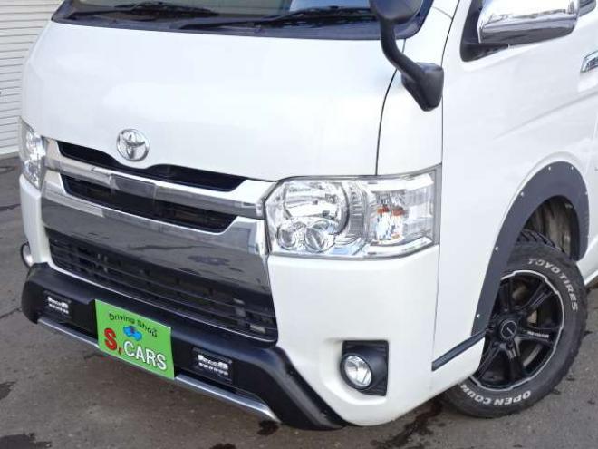 ハイエースバン2.8 スーパーGL ロング ディーゼルターボ 4WD　本州車　4WD　プッシュスタート　スマートキー　オートマチックハイビーム　ETC　MID　GRCIA　WHEEL　バックカメラ　リヤヒーター　リヤエアコン　AC100V　冬タイヤ付属 2800