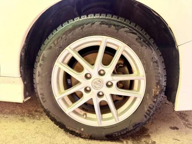 リーフX 10万台記念車　TVBカメ積込タイヤETC 2WD 不明